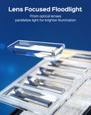 ARACKY Solar-Powered Motion Sensor Wall Light for Active Outdoor Living