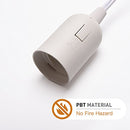 JACKYLED Extension Hanging Lantern Cord Cable UL 2-pack