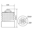 UL-Listed E39 to E26 Adapter JACKYLED