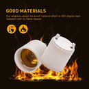 JACKYLED GU24 to E26 E27 Adapter 10-pack