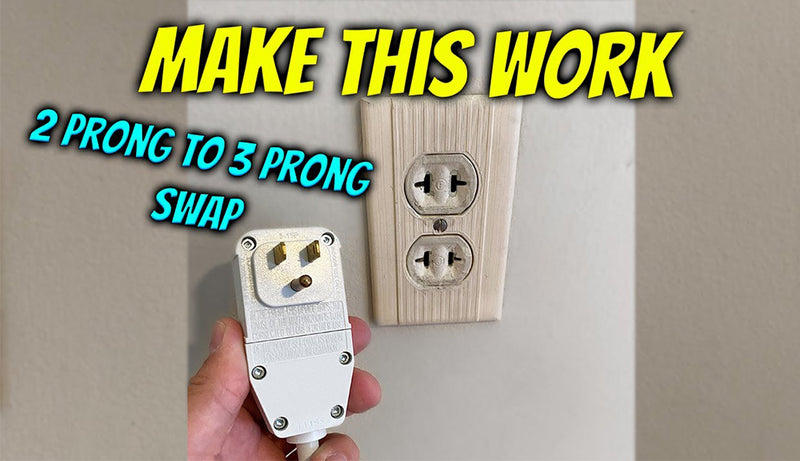 How to Swap a 2-Prong Outlet to a 3-Prong One?