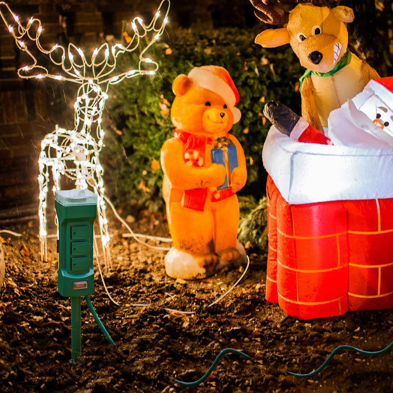 How to Set up for Christmas Outdoor Lights -- Aracky