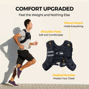 PACEARTH 12lbs Weighted Vest  for walking,weight training, running, functional fitness, HIIT, or outdoor conditioning