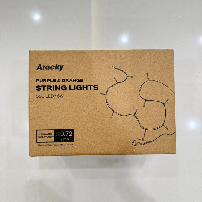 ARACKY 500 LED String Lights, 6W for Stunning Indoor Decor