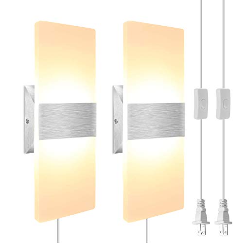 Modern LED Wall Sconce JACKYLED Set of 2