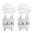 UL-Listed Gu24 CFL Light Bulbs JACKYLED 2-Pack