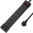 SUPERDANNY USB Surge Protector Power Strip  6 Outlet 4 USB Port