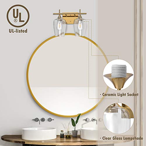 UL Listed 2-Light Bathroom Vanity Light Fixtures, JACKYLED