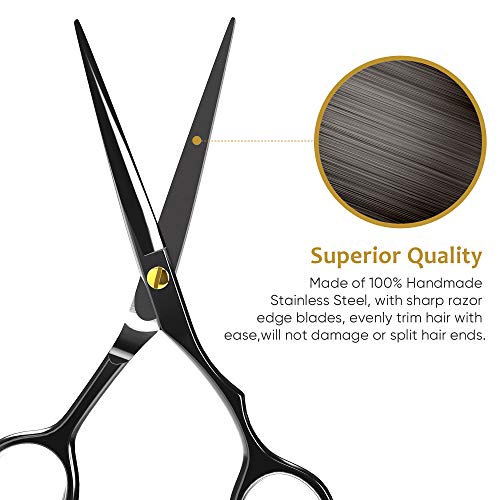 ULG Professional Hair Cutting Scissors 6.2 inch