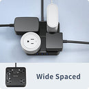 SUPERDANNY Surge Protector, 8 Outlets, 3 USB Ports, 5 Ft