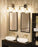 Textured Glass Bathroom Light Fixtures JACKYLED