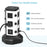 Power Strip Tower with Wireless Charger JACKYLED 10 AC Outlets 4 USB Ports