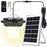 Solar Pendant Light JACKYLED Solar Powered Shed Light Outdoor, 3000K Warm White