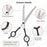 ULG Pet Grooming Scissors  7.5 Inch Professional Cat Dog Grooming Shears Scissors