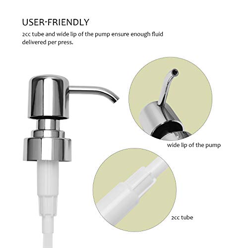 ULG Soap Pump Plastic Liquid Soap Dispenser Replacement Pump