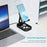 SUPERDANNY Phone Stand with Wireless Charger, Black