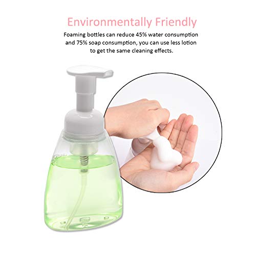 ULG Foaming Soap Dispensers Pump Bottles 300ml (10oz) White