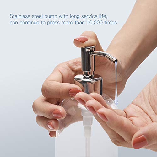 ULG Soap Pump Stainless Steel Soap and Lotion Dispensers Pump Replacement