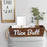 ULG 2 Pack Bathroom Decor Box with 2 Sides Funny Signs