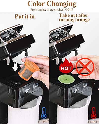 4-Pack Reusable Coffee Filters Compatible with Keurig ULG