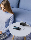 SUPERDANNY Power Strip, 4 AC Outlets, 3 USB Ports, 5ft Cord