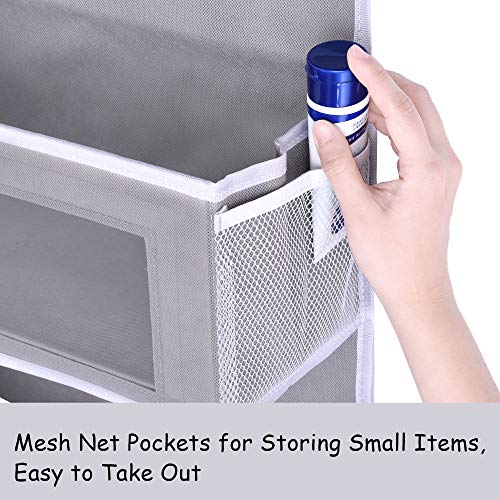 ULG Over Door Organizer with 4 Large Capacity Pockets and 10 Mesh Pocket