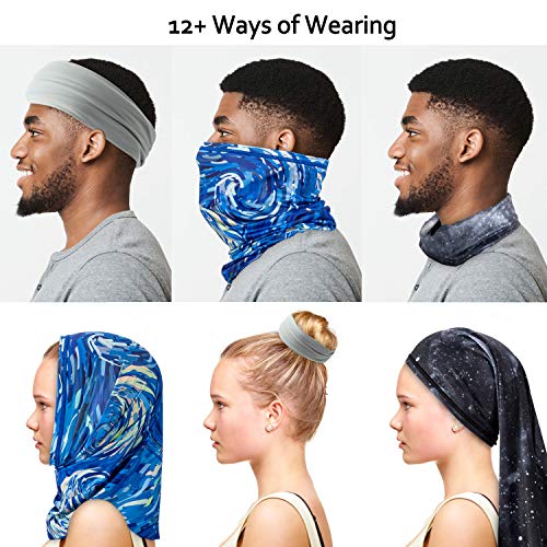 PACEARTH Face Cover Mask Bandana Neck Gaiter Scarf