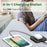 SUPERDANNY Ultra-Slim Wireless Charger with 1 Type C Port, 2 USB Ports