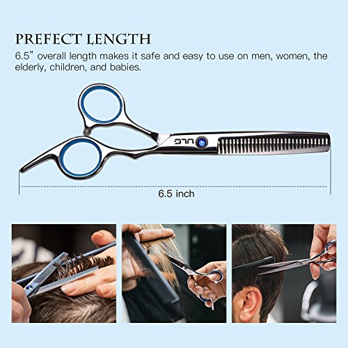 Professional Hair Scissors Set Professional Salon Hair Cutting & Thinning Scissors Set - Japanese Stainless Steel Barber Shears, 6.5 Inch Hair Scissors Professional - Foto 11