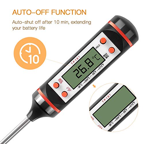 Kitchen Meat Thermometer ULG Digital Instant Read Food Thermometer