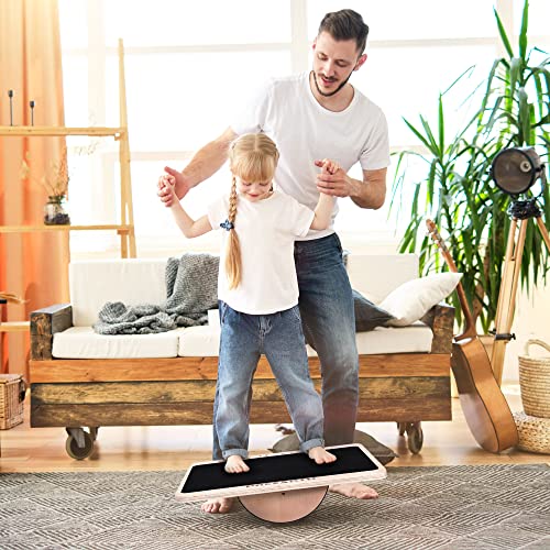 PACEARTH Professional Wooden Balance Board for Balance Training