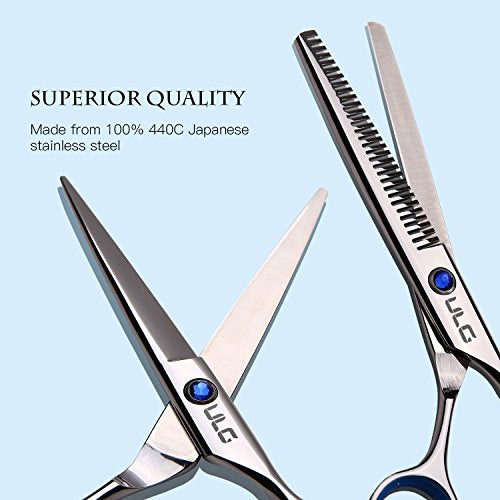 ULG Hair Cutting Scissors Thinning Shears Kit