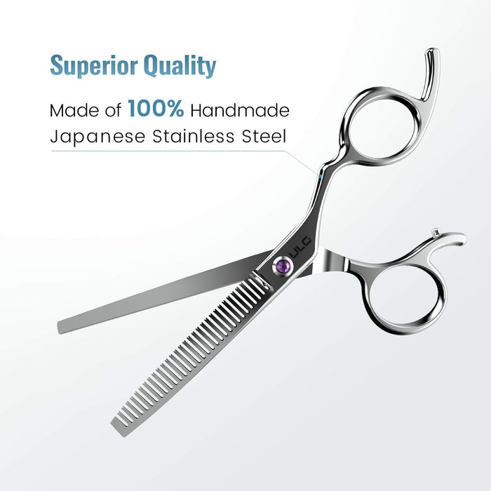 ULG Professional Barber Hair Cutting Trimming Razor Edge Teeth Blending Scissor