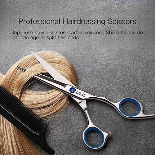 ULG Hair Cutting Scissors Shears Professional Barber 6.5 inch