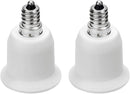 JACKYLED E12 to E26 E27 Adapter Chandelier Light Socket