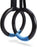 PACEARTH Gymnastic Rings 1100lbs Capacity with 14.76ft Adjustable Buckle Straps