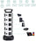 Power Strip Tower JACKYLED  3000W 13A 18 AC Outlets 4 USB Ports