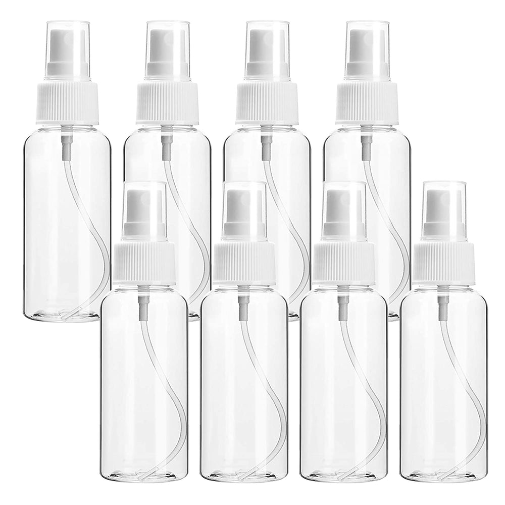 ULG Clear Spray Bottles, ( 2.7oz/80ml ) Small Fine Mist Spray Bottle