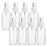 ULG Clear Spray Bottles, ( 2.7oz/80ml ) Small Fine Mist Spray Bottle