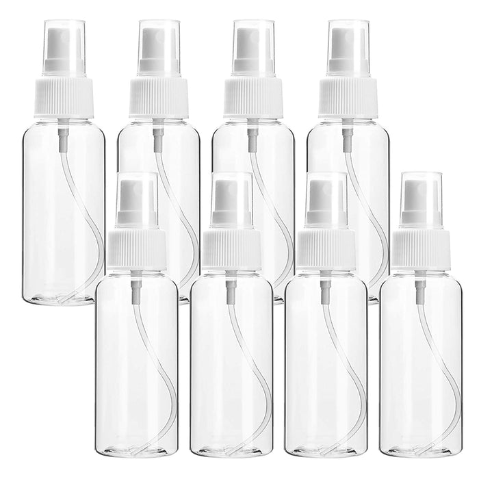 ULG Clear Spray Bottles, ( 2.7oz/80ml ) Small Fine Mist Spray Bottle