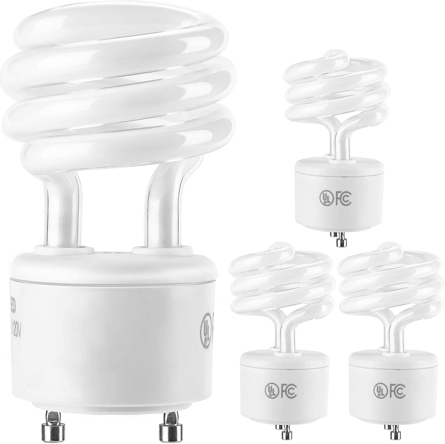 UL-Listed 13w Gu24 CFL Light Bulbs 2700k JACKYLED