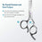 ULG Professional Barber Hair Cutting Trimming Razor Edge Teeth Blending Scissor