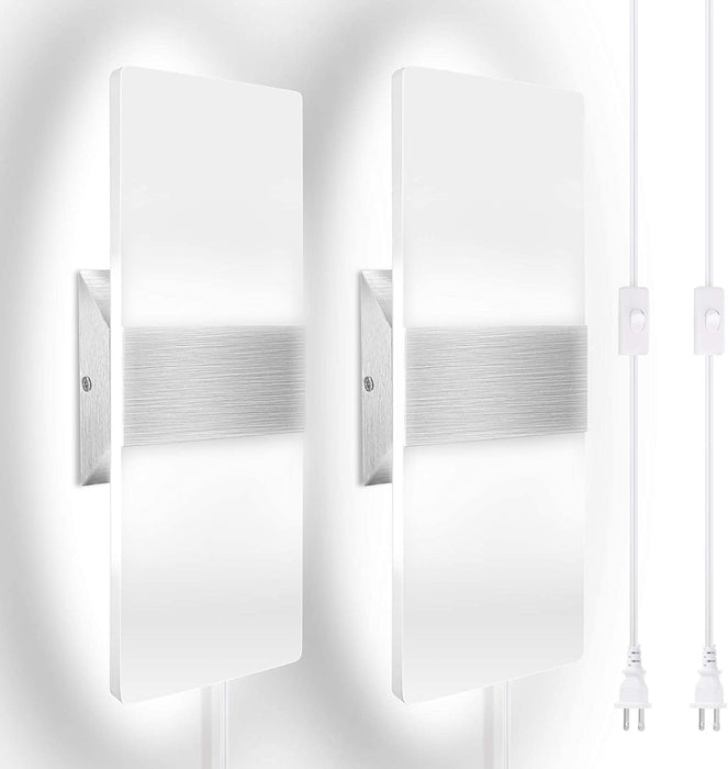 Modern LED Wall Sconce JACKYLED Set of 2