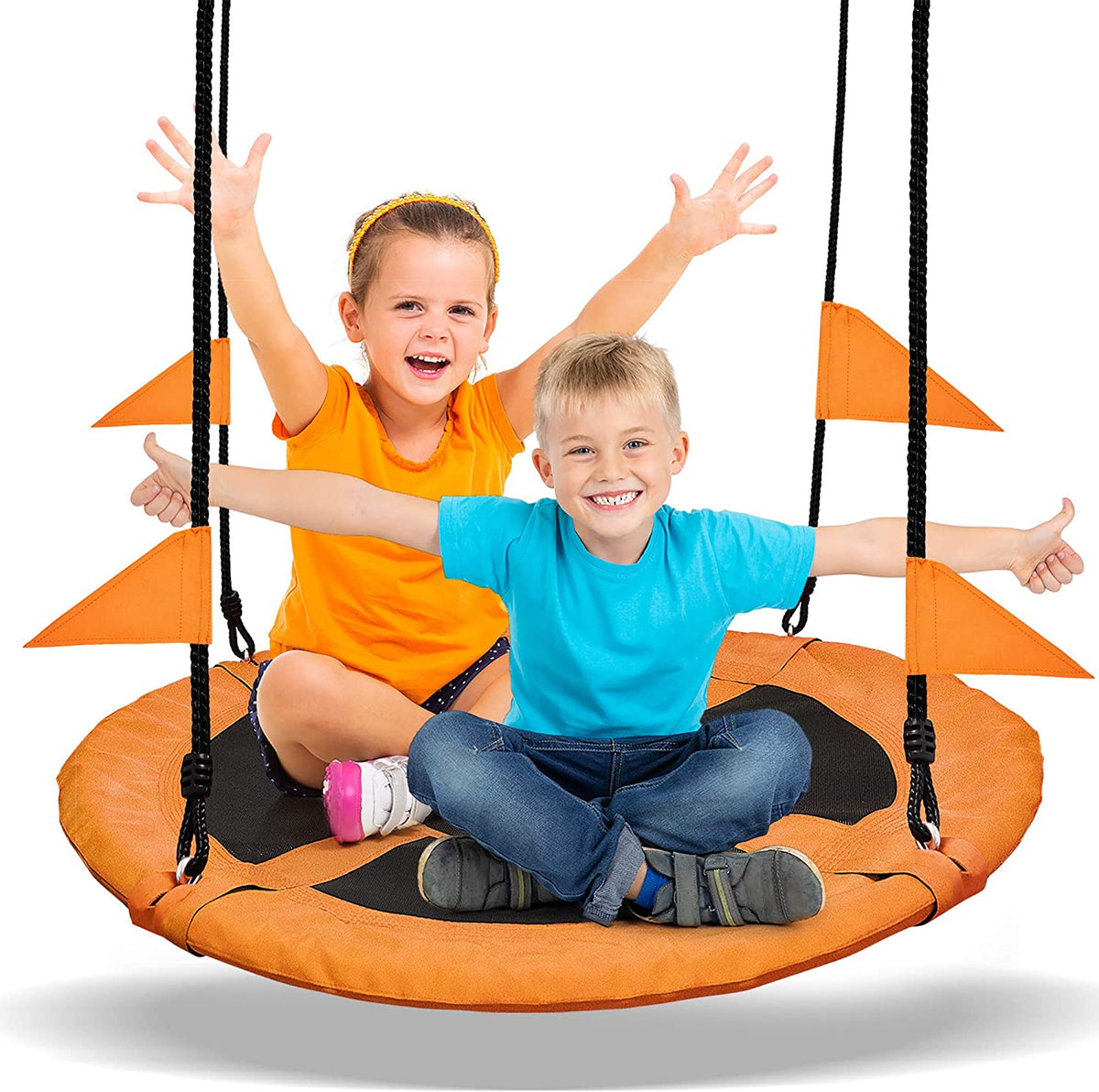 その他 swing 40 Inch Saucer Tree Swing PACEARTH, Flying 660lb Weight