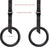 PACEARTH Gymnastic Rings 1100lbs Capacity with 14.76ft Adjustable Buckle Straps