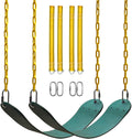 2 Pack Swings Seats Holds 660lbs with 68.9 inch Anti-Rust Chains - Multiple colors PACEARTH