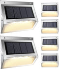 3 LED Solar Step Lights 6 Pack Outdoor, JACKYLED