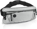 PACEARTH Anti-Theft Fanny Pack with 7 Pockets 2 Hooks, 17*6.7''