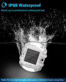 Solar Deck Lights JACKYLED 4-Pack